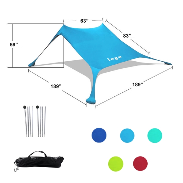 Octopus-Shaped Beach Tent Sand Bag - Octopus-Shaped Beach Tent Sand Bag - Image 0 of 1
