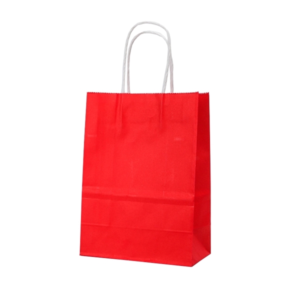 Kraft Paper Gift Tote Bag - Kraft Paper Gift Tote Bag - Image 2 of 9
