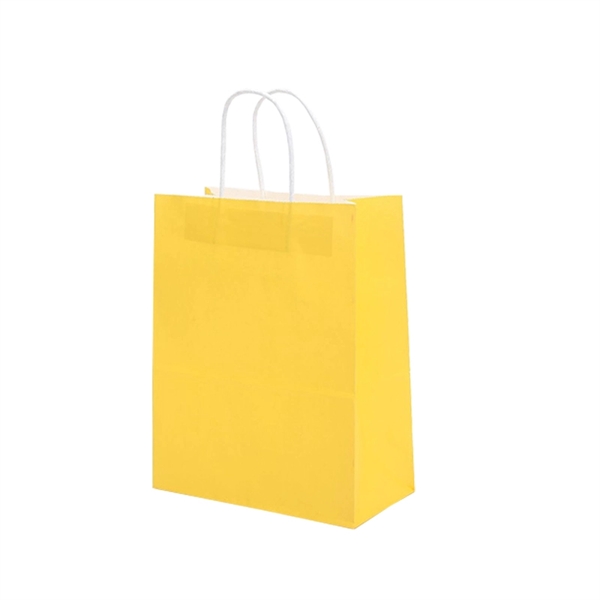 Kraft Paper Gift Tote Bag - Kraft Paper Gift Tote Bag - Image 6 of 9