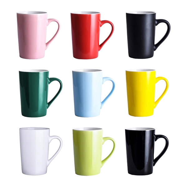 13oz. Ceramic Coffee Mugs with Handle - 13oz. Ceramic Coffee Mugs with Handle - Image 0 of 8