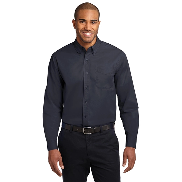 Port Authority® Long Sleeve Easy Care Shirt - Port Authority® Long Sleeve Easy Care Shirt - Image 3 of 21