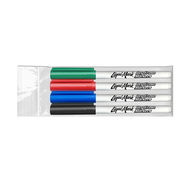 Fine Tip Dry Erase Marker - USA Made - 4 Pack - Fine Tip Dry Erase Marker - USA Made - 4 Pack - Image 0 of 0