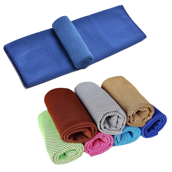 Polyester Magic Cooling Towel - Polyester Magic Cooling Towel - Image 1 of 1