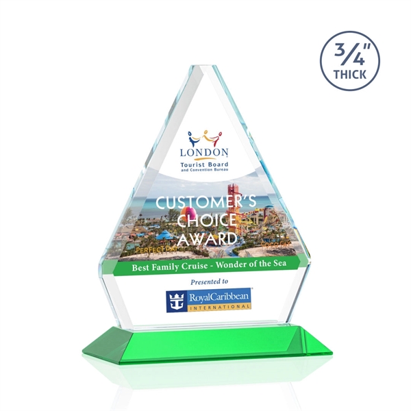Custom Fyreside VividPrint™ Award - Green