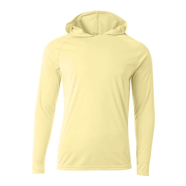 A4 Cooling Performance Hooded Long Sleeve T-Shirt