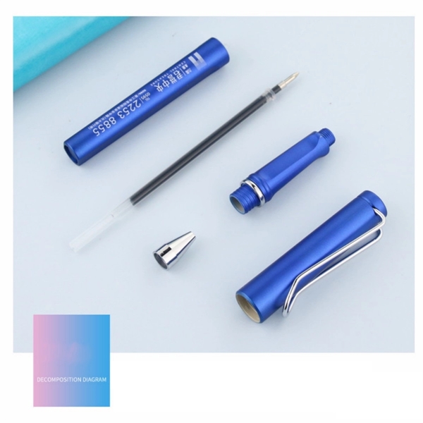 Colorful Signature Gel Black Ink Ballpoint Pen - Colorful Signature Gel Black Ink Ballpoint Pen - Image 2 of 2