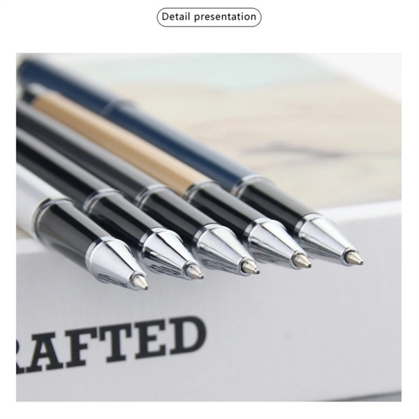 Colorful Signature Gel Black Ink Metal Ballpoint Pen - Colorful Signature Gel Black Ink Metal Ballpoint Pen - Image 2 of 3