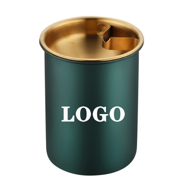 Car Mounted Stainless Steel Funnel Ashtray - Car Mounted Stainless Steel Funnel Ashtray - Image 0 of 1