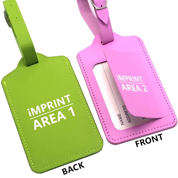 Luggage Tag with Security Flap - Luggage Tag with Security Flap - Image 0 of 10