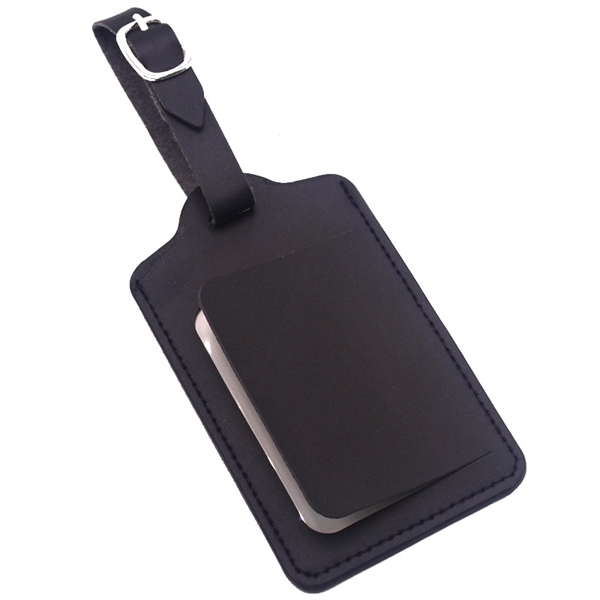 Luggage Tag with Security Flap - Luggage Tag with Security Flap - Image 1 of 10