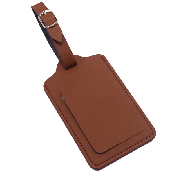 Luggage Tag with Security Flap - Luggage Tag with Security Flap - Image 3 of 10