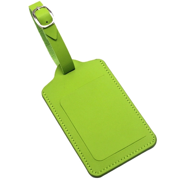 Luggage Tag with Security Flap - Luggage Tag with Security Flap - Image 4 of 10
