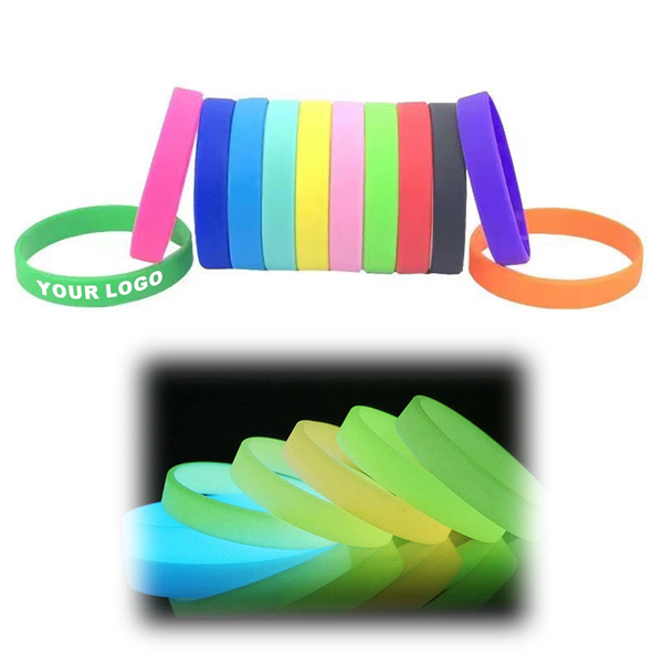 Luminous Silicone Bracelet - Luminous Silicone Bracelet - Image 0 of 1