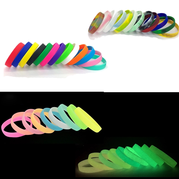 Luminous Silicone Bracelet - Luminous Silicone Bracelet - Image 1 of 1