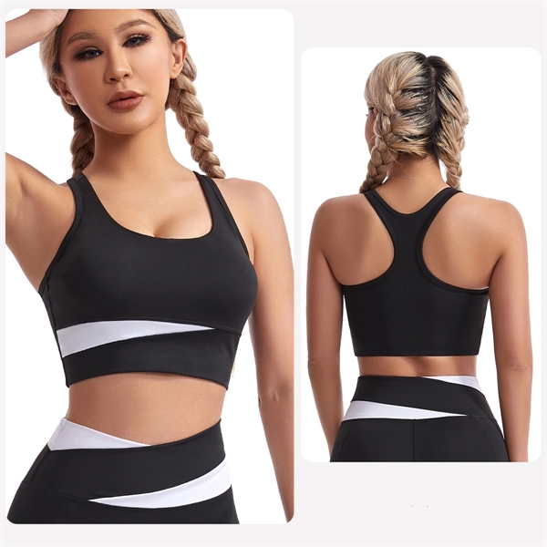 Women Sports Fitness Workout Padded Yoga Vest - Women Sports Fitness Workout Padded Yoga Vest - Image 3 of 5