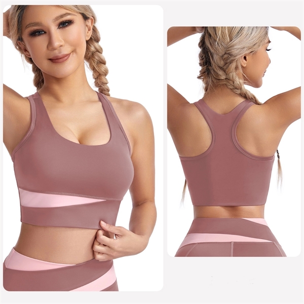 Women Sports Fitness Workout Padded Yoga Vest - Women Sports Fitness Workout Padded Yoga Vest - Image 4 of 5