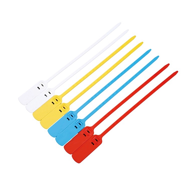 Plastic Tamper Seal Self-Locking Tie Disposable - Plastic Tamper Seal Self-Locking Tie Disposable - Image 3 of 3