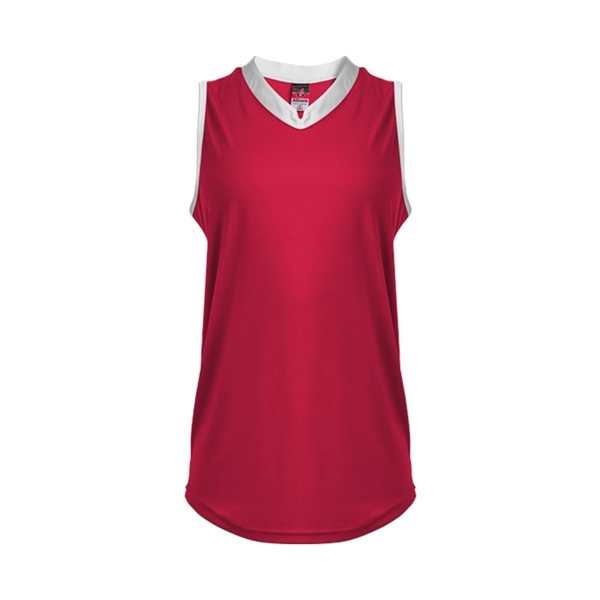 Alleson Athletic Women's Slide Fastpitch V-Neck Sleeveles...