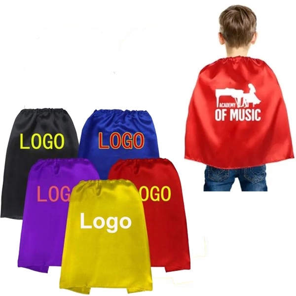 Children's satin party superhero Cape 27.5"x27.5" - Children's satin party superhero Cape 27.5"x27.5" - Image 0 of 0