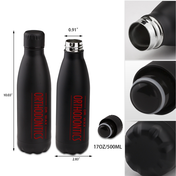 Mugu 17oz Stainless Steel Water Bottle - Mugu 17oz Stainless Steel Water Bottle - Image 7 of 23