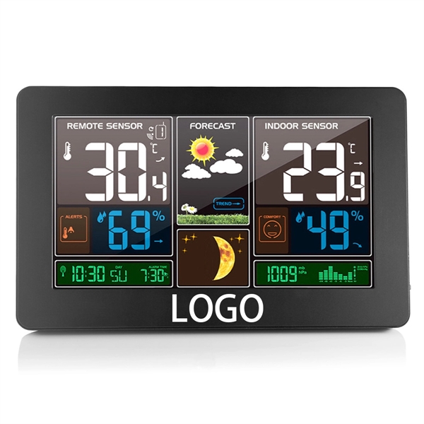 Wireless Weather Station With Color Lcd Display - Wireless Weather Station With Color Lcd Display - Image 0 of 1