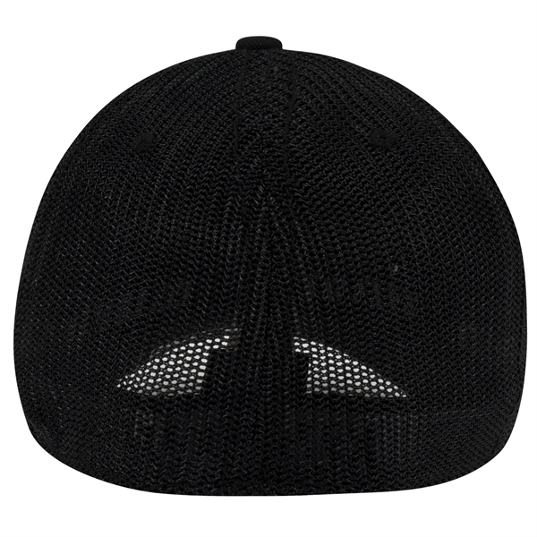 Flex 6 Panel Low Profile Mesh Back Trucker Hat - Flex 6 Panel Low Profile Mesh Back Trucker Hat - Image 1 of 10