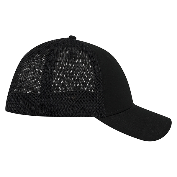 Flex 6 Panel Low Profile Mesh Back Trucker Hat - Flex 6 Panel Low Profile Mesh Back Trucker Hat - Image 5 of 10