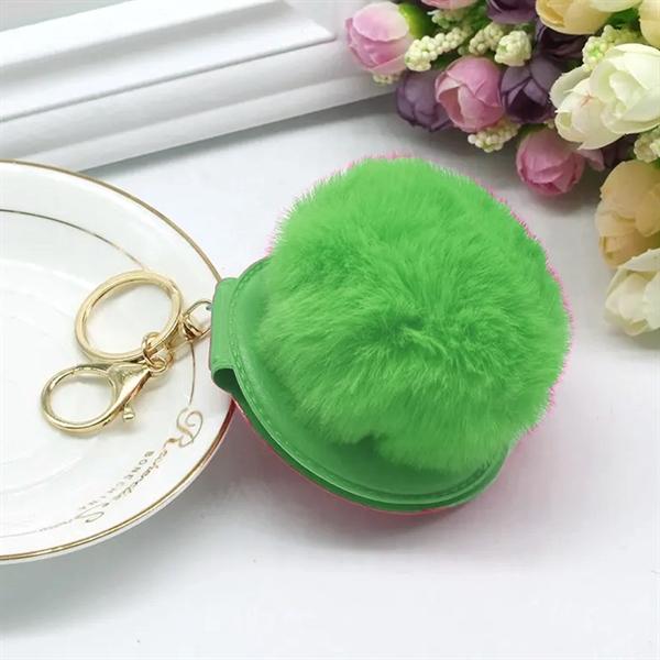 Pom Mirror Keychain With Printed Tag - Pom Mirror Keychain With Printed Tag - Image 4 of 12