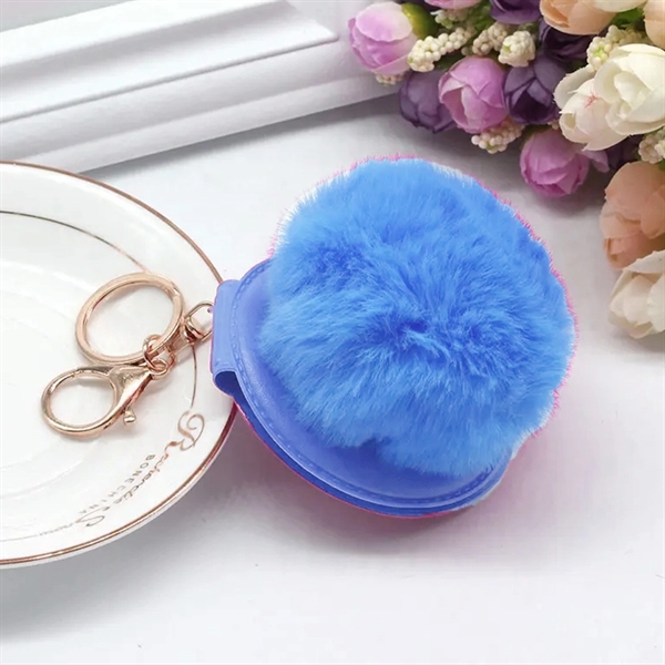 Pom Mirror Keychain With Printed Tag - Pom Mirror Keychain With Printed Tag - Image 5 of 12