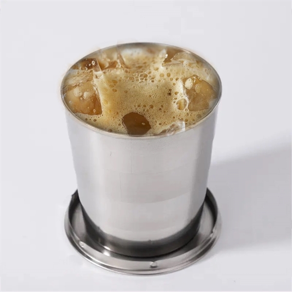 Telescopic Portable Tumbler Made of Stainless Steel 8.5 Oz - Telescopic Portable Tumbler Made of Stainless Steel 8.5 Oz - Image 3 of 5