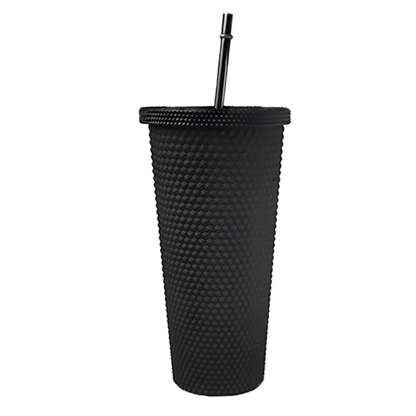 Sprayed Rubber Full Color Tumbler 24OZ - Sprayed Rubber Full Color Tumbler 24OZ - Image 3 of 10