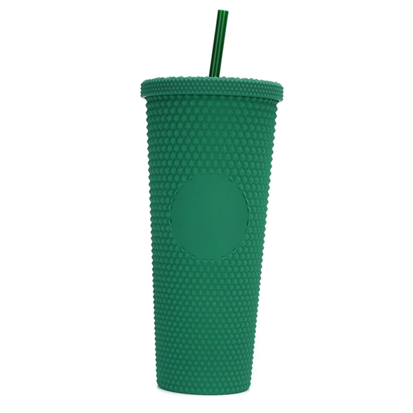 Sprayed Rubber Full Color Tumbler 24OZ - Sprayed Rubber Full Color Tumbler 24OZ - Image 5 of 10