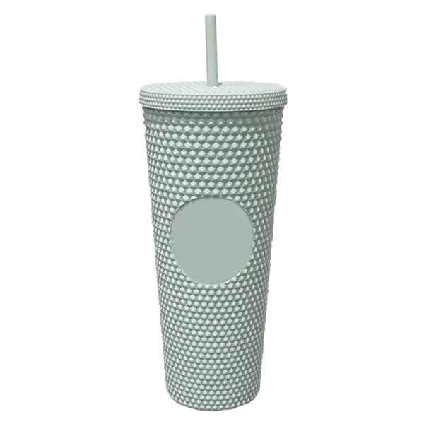 Sprayed Rubber Full Color Tumbler 24OZ - Sprayed Rubber Full Color Tumbler 24OZ - Image 9 of 10
