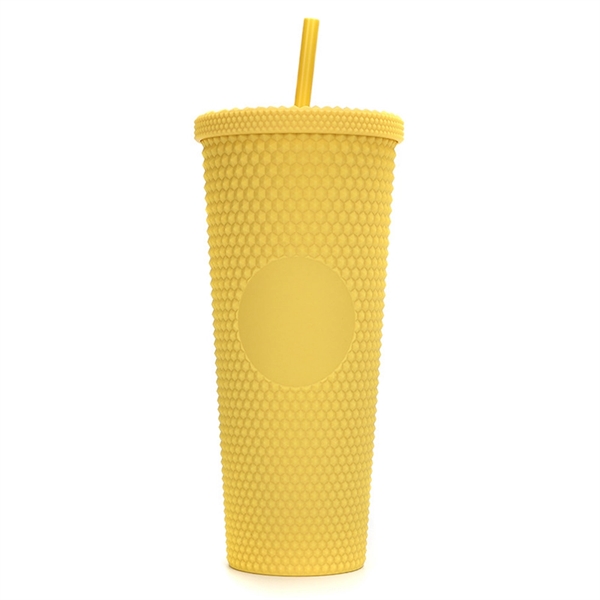 Sprayed Rubber Full Color Tumbler 24OZ - Sprayed Rubber Full Color Tumbler 24OZ - Image 10 of 10