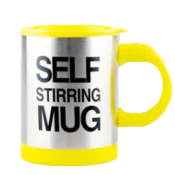BlendMaster Self-Stirring Stainless Steel coffee mug 13.5 Oz - BlendMaster Self-Stirring Stainless Steel coffee mug 13.5 Oz - Image 8 of 8