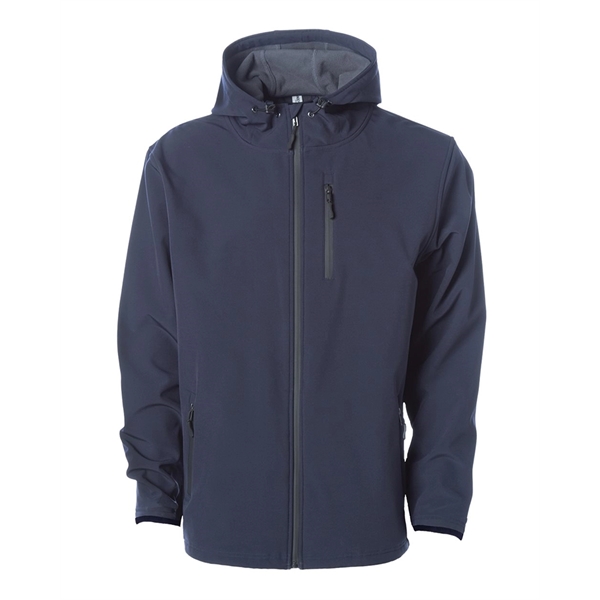 Independent Trading Co. Poly-Tech Soft Shell Jacket - Independent Trading Co. Poly-Tech Soft Shell Jacket - Image 5 of 12