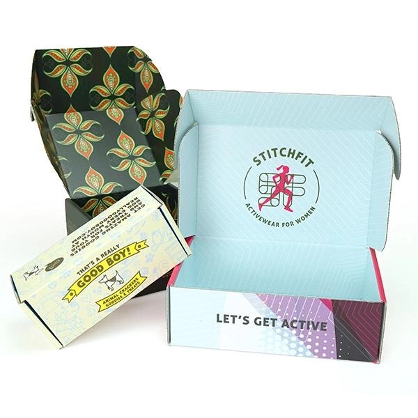 8"x 5"x 3" E-Flute Display Mailer Printed Box - 8"x 5"x 3" E-Flute Display Mailer Printed Box - Image 0 of 5