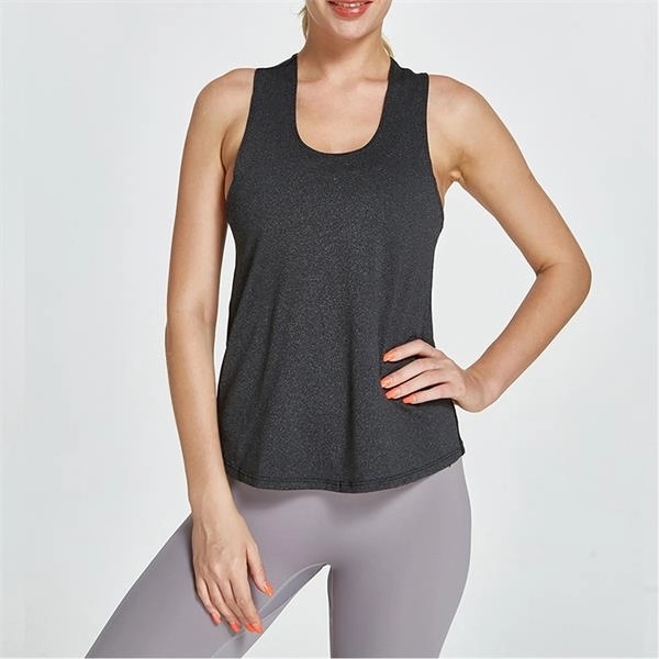 Sleeveless Sports Top Yoga Vest - Sleeveless Sports Top Yoga Vest - Image 2 of 5