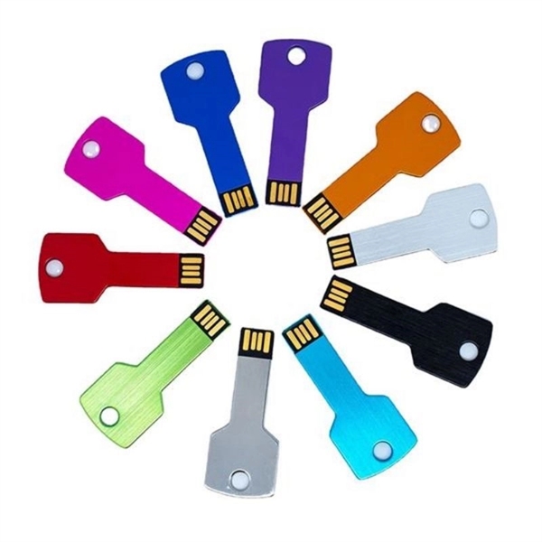 Ultra-Thin Key Shaped Usb Flash Drive - Ultra-Thin Key Shaped Usb Flash Drive - Image 2 of 4