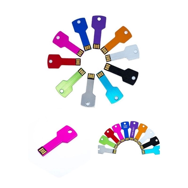 Ultra-Thin Key Shaped Usb Flash Drive - Ultra-Thin Key Shaped Usb Flash Drive - Image 3 of 4
