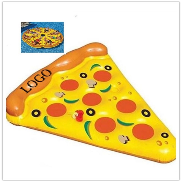 Inflatable Pizza Float Swimming Pool Mattress - Inflatable Pizza Float Swimming Pool Mattress - Image 0 of 1