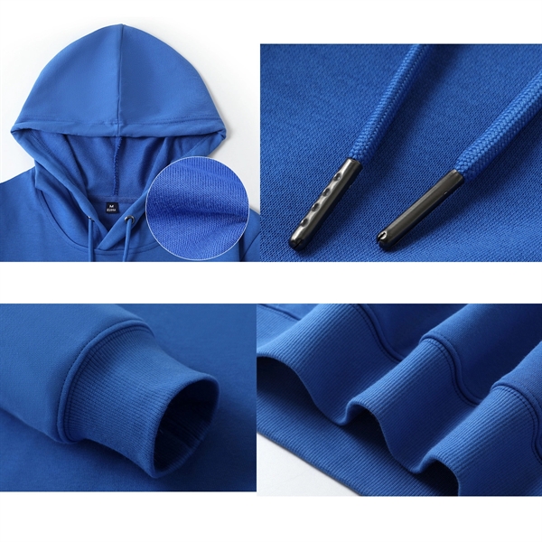 MOQ10 High Quality Unisex Pullover Hooded Sweatshirt - MOQ10 High Quality Unisex Pullover Hooded Sweatshirt - Image 1 of 2