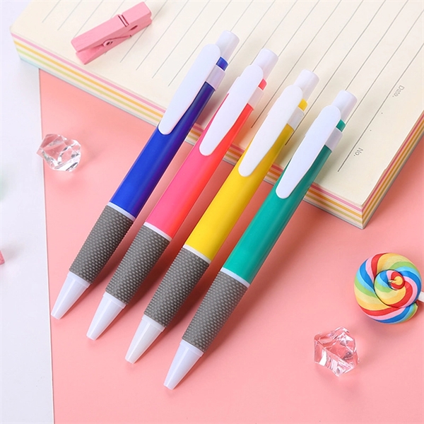 Work Ballpoint Click Rollerball Pens With Non-Slip Grip - Work Ballpoint Click Rollerball Pens With Non-Slip Grip - Image 4 of 4