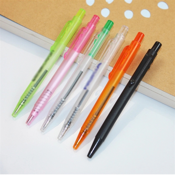 Short Retractable Work Ballpoint Click Rollerball Pens - Short Retractable Work Ballpoint Click Rollerball Pens - Image 4 of 4