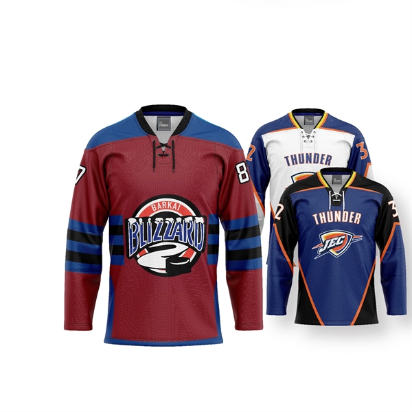 Youth Sublimated Hockey Jersey (Home Jersey/Away Jersey) - Youth Sublimated Hockey Jersey (Home Jersey/Away Jersey) - Image 0 of 0