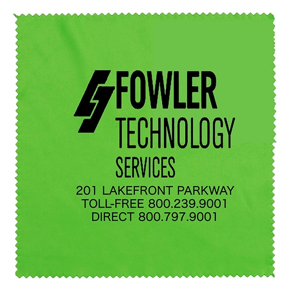 8" X 8" 100% Microfiber Recycled RPET Polyester Cleaning Clo - 8" X 8" 100% Microfiber Recycled RPET Polyester Cleaning Clo - Image 3 of 22