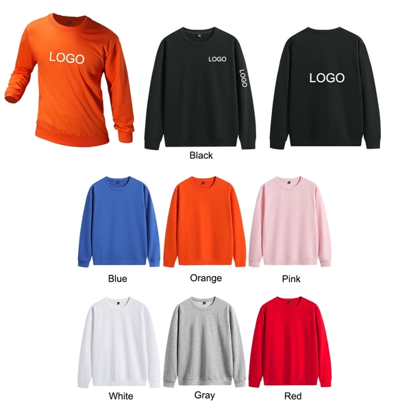 MOQ10 High Quality Unisex Crewneck Sweatshirt