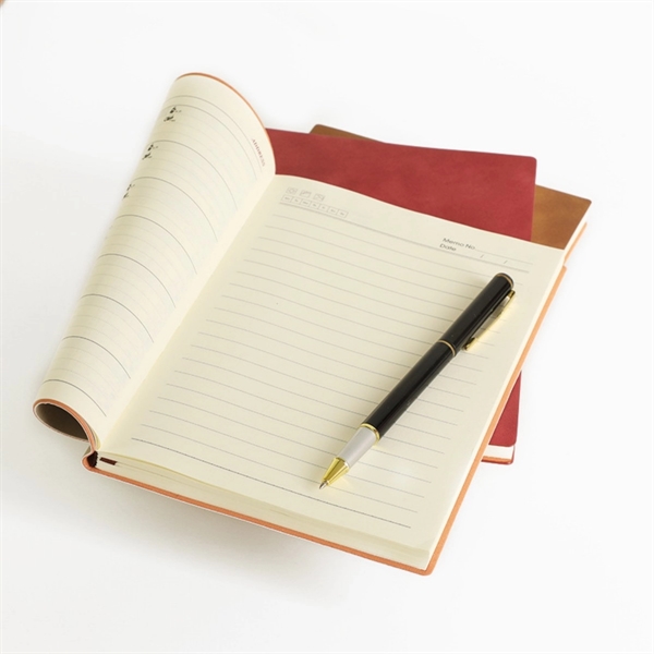 A5 Journal PU Diaries Leather Cover Notebook - A5 Journal PU Diaries Leather Cover Notebook - Image 2 of 2