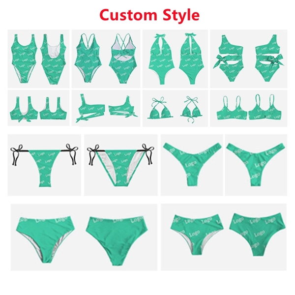 Printed Bikini Swimwear - Printed Bikini Swimwear - Image 1 of 1