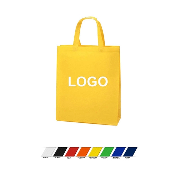 70g Nonwoven Tote Bag 14" x 10" x 4" - 70g Nonwoven Tote Bag 14" x 10" x 4" - Image 0 of 4